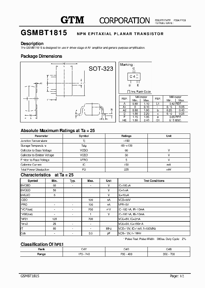 GSMBT1815_7742671.PDF Datasheet