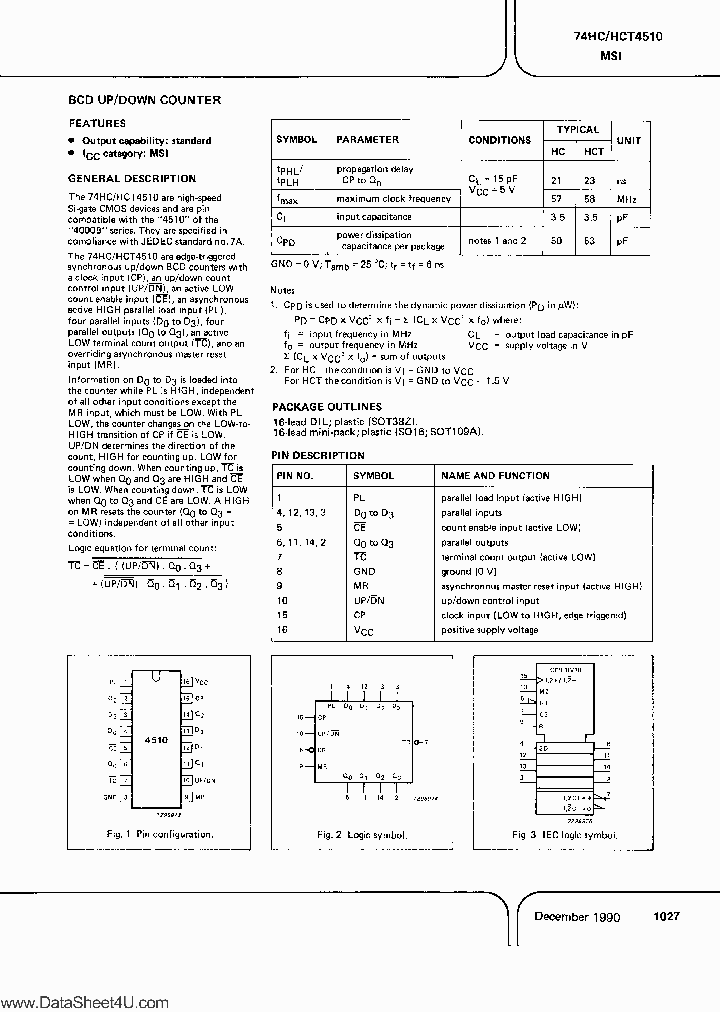 PC74HCT4510_7741670.PDF Datasheet