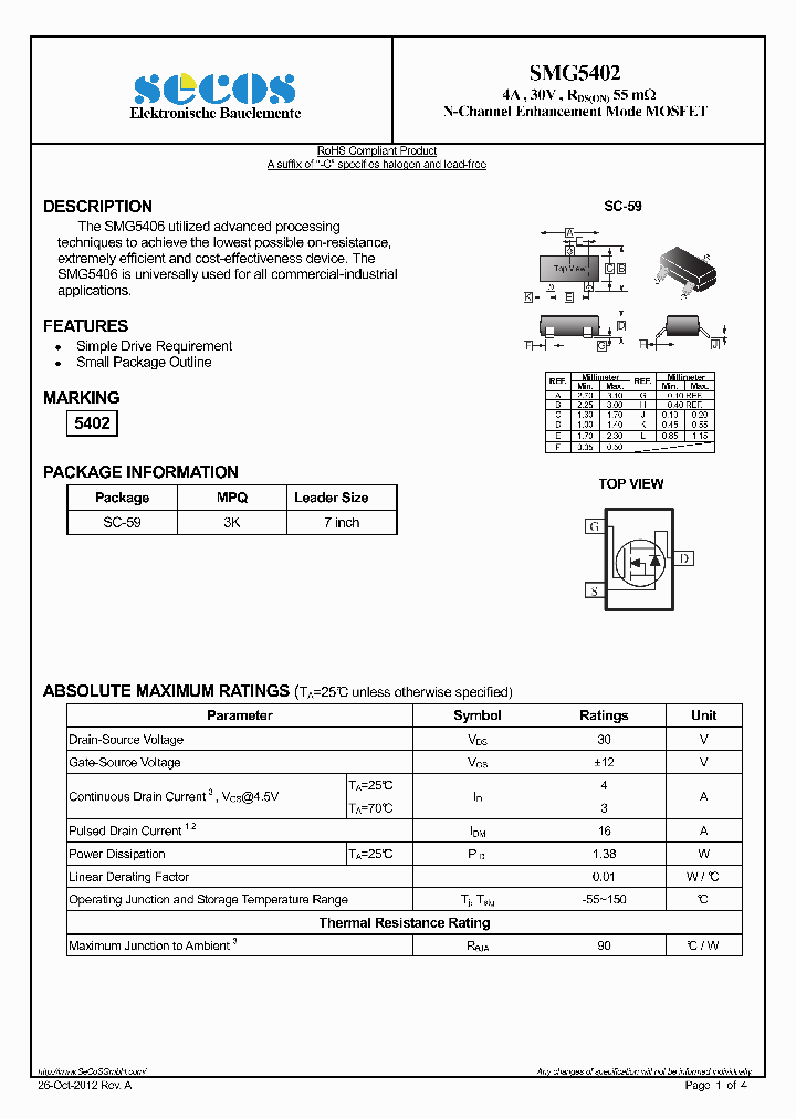 SMG5402_7751687.PDF Datasheet