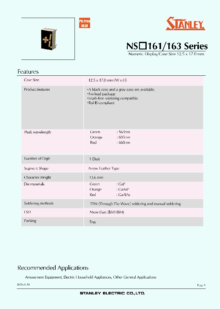 NSG163P_7746551.PDF Datasheet