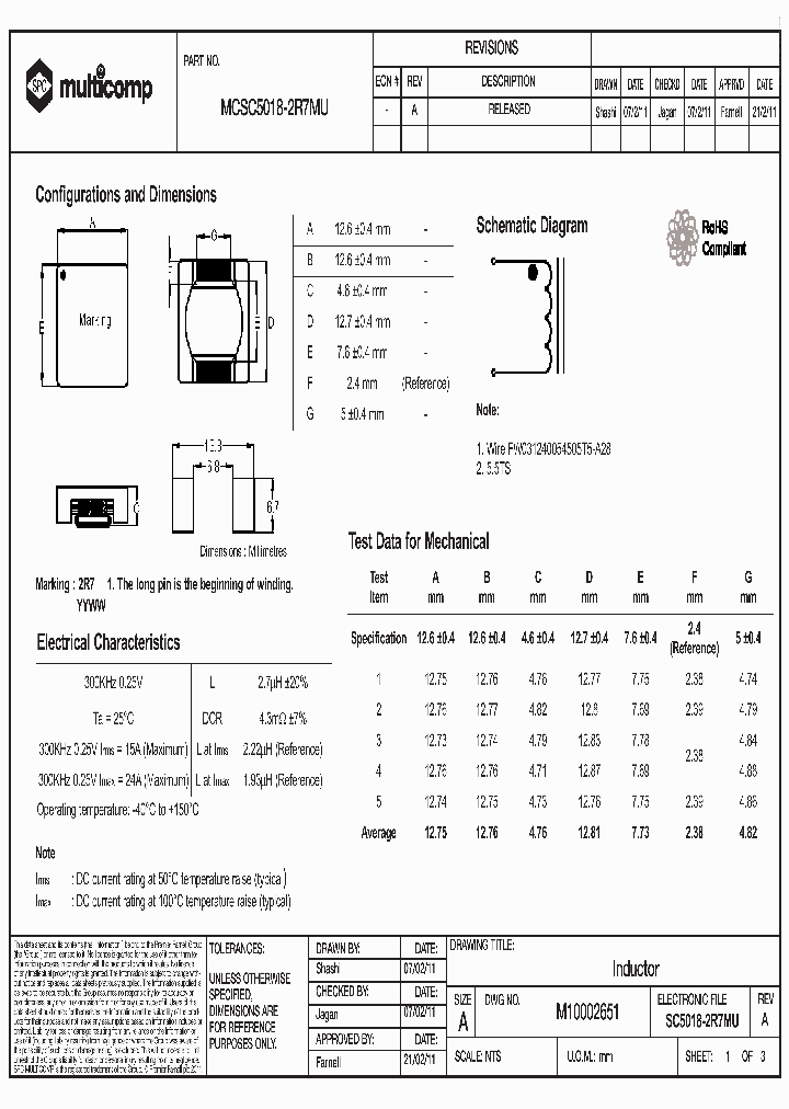 SC5018-2R7MU_7748885.PDF Datasheet