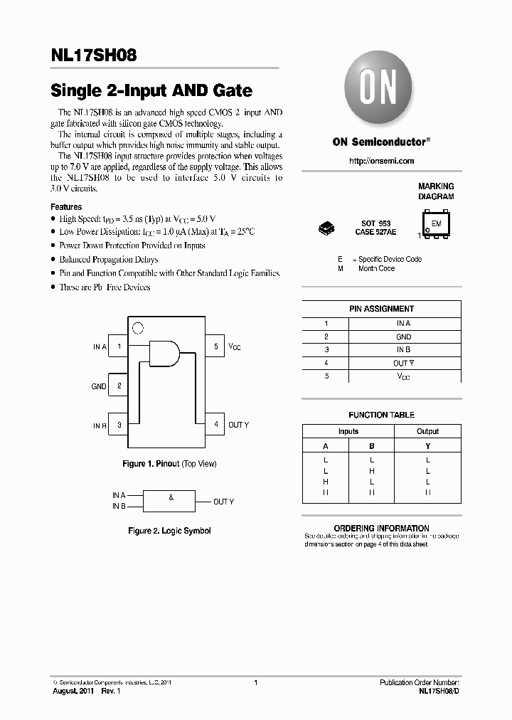 NL17SH08_7785123.PDF Datasheet