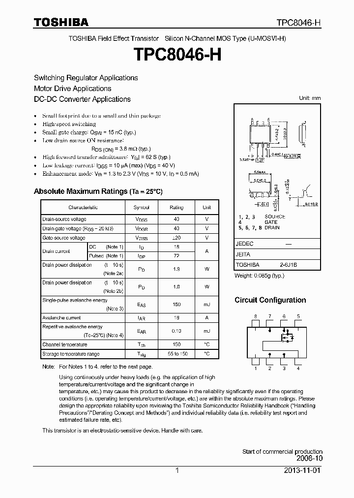 TPC8046-H_7809382.PDF Datasheet