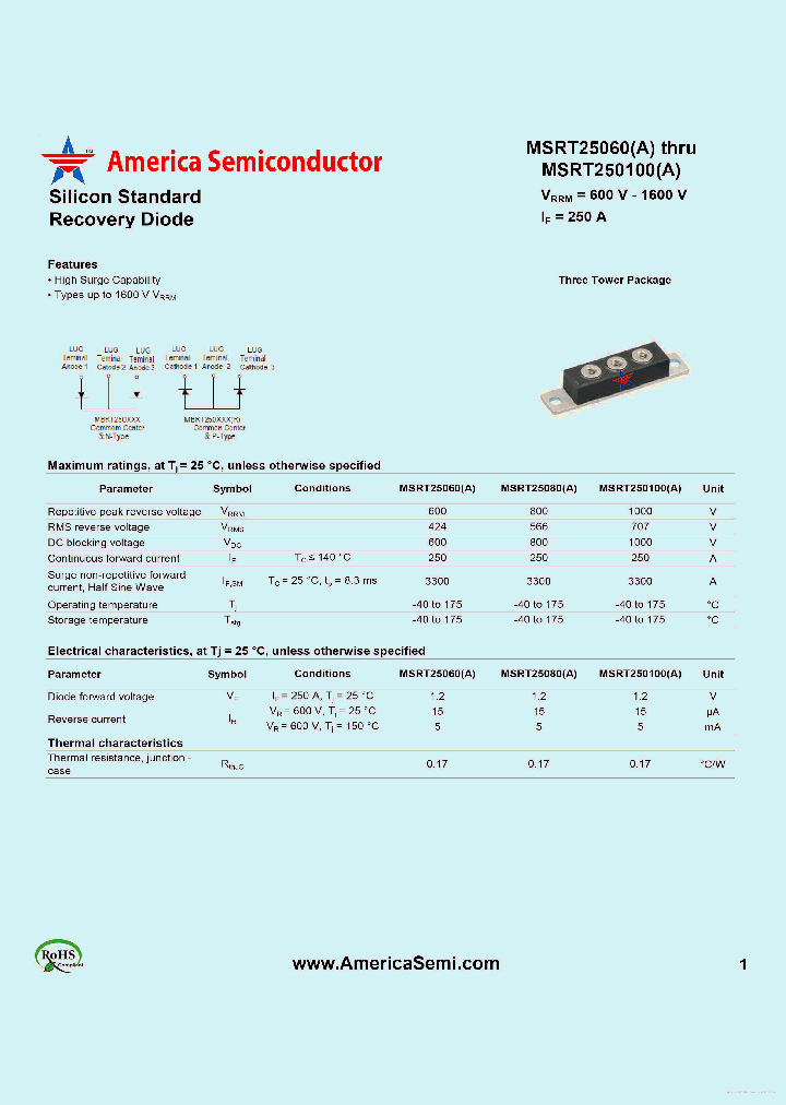 MSRT250100A_7748746.PDF Datasheet