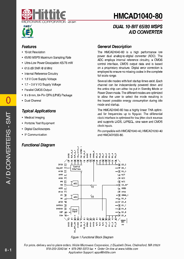 HMCAD1040-80_7795915.PDF Datasheet