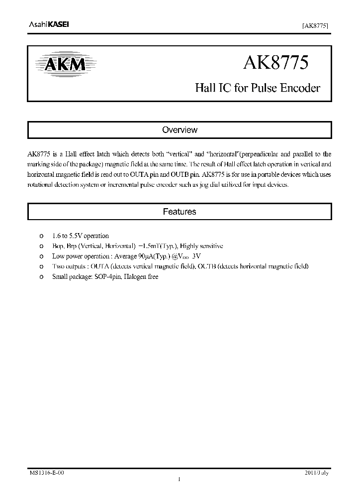 AK8775_7789855.PDF Datasheet