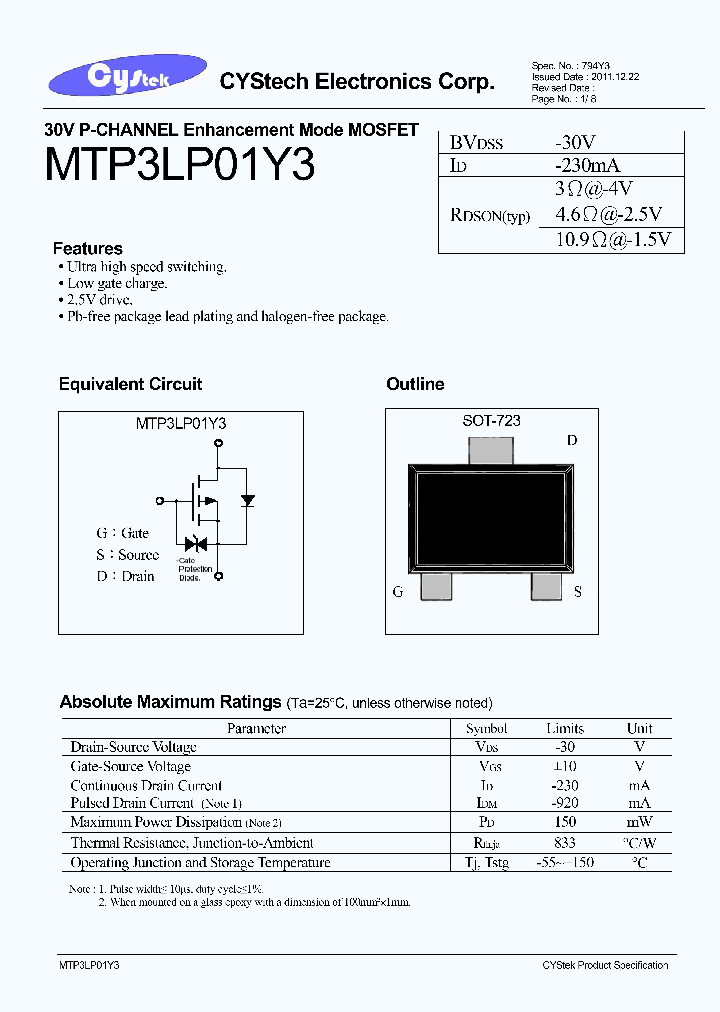 MTP3LP01Y3_7785458.PDF Datasheet