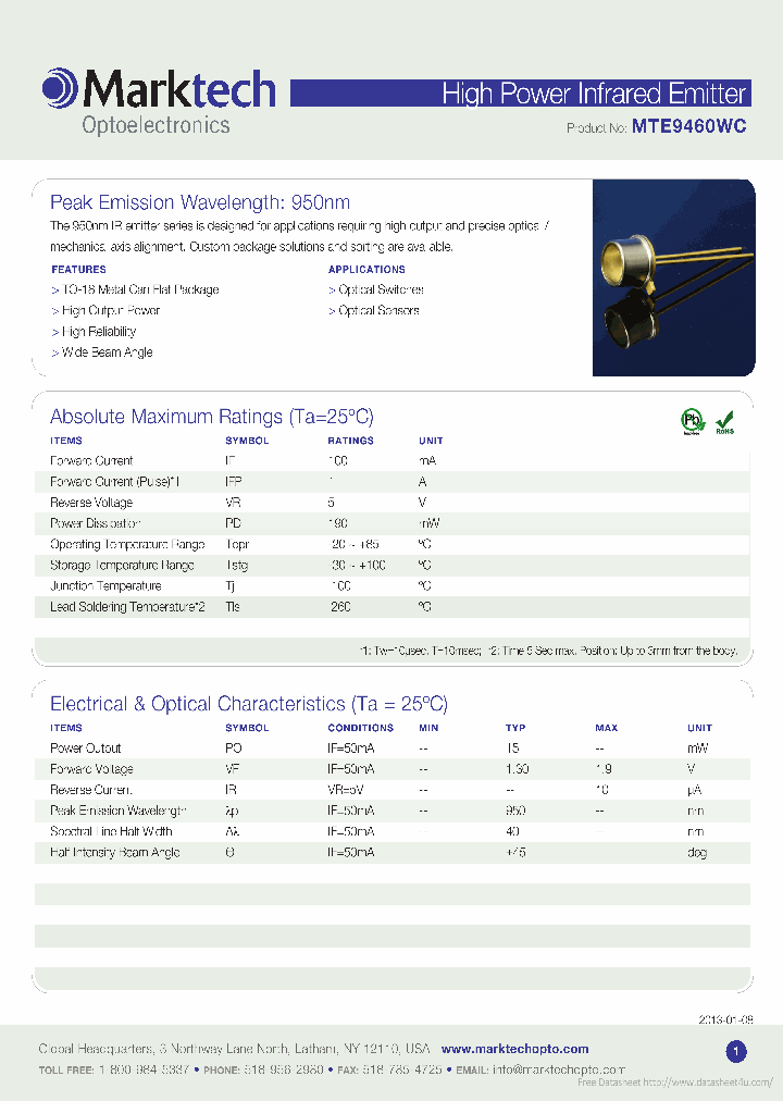 MTE9460WC_7754266.PDF Datasheet
