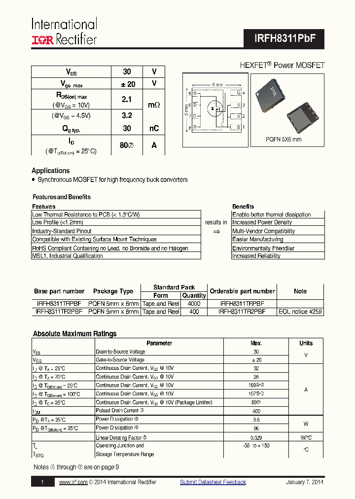 IRFH8311TRPBF_7773088.PDF Datasheet