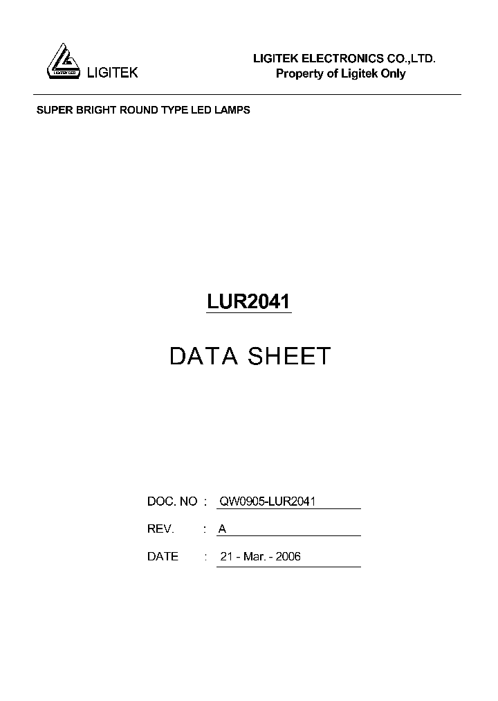LUR2041_7764776.PDF Datasheet