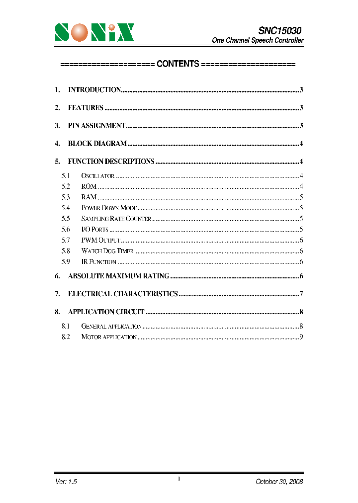 SNC15030_7798523.PDF Datasheet