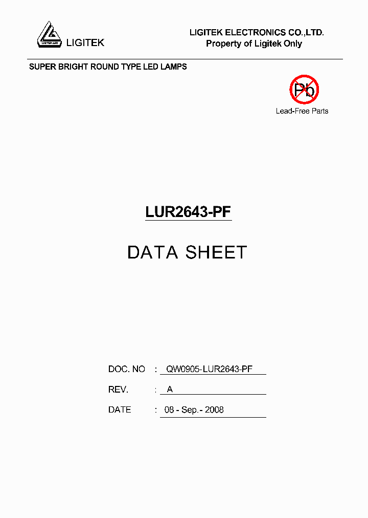 LUR2643-PF_7833508.PDF Datasheet