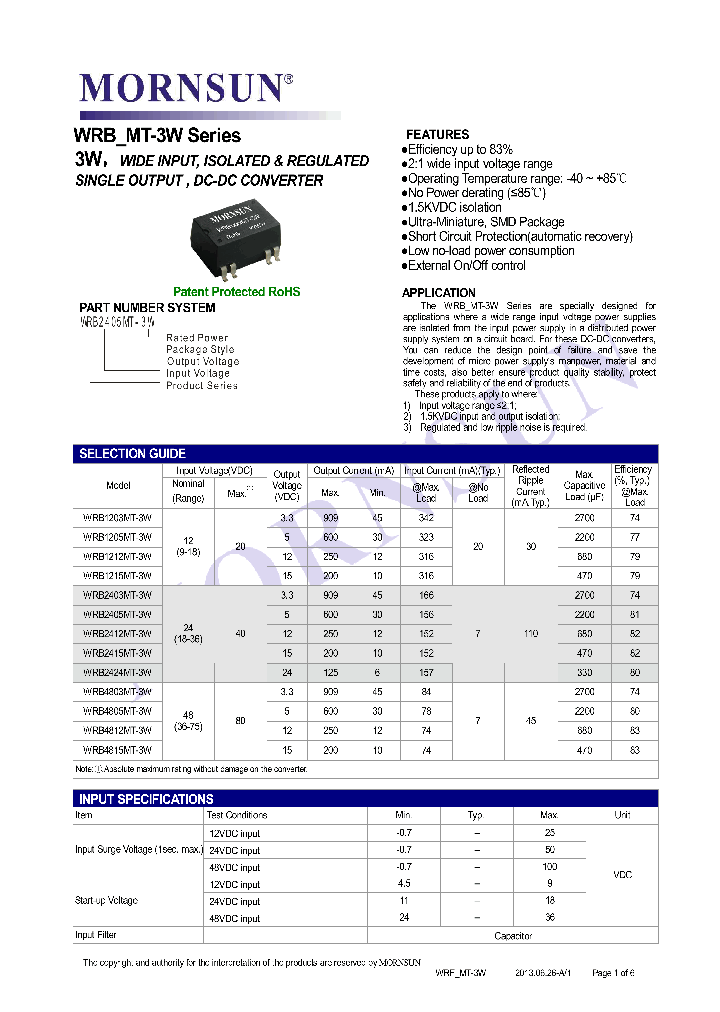 WRB2412MT-3W_7840476.PDF Datasheet