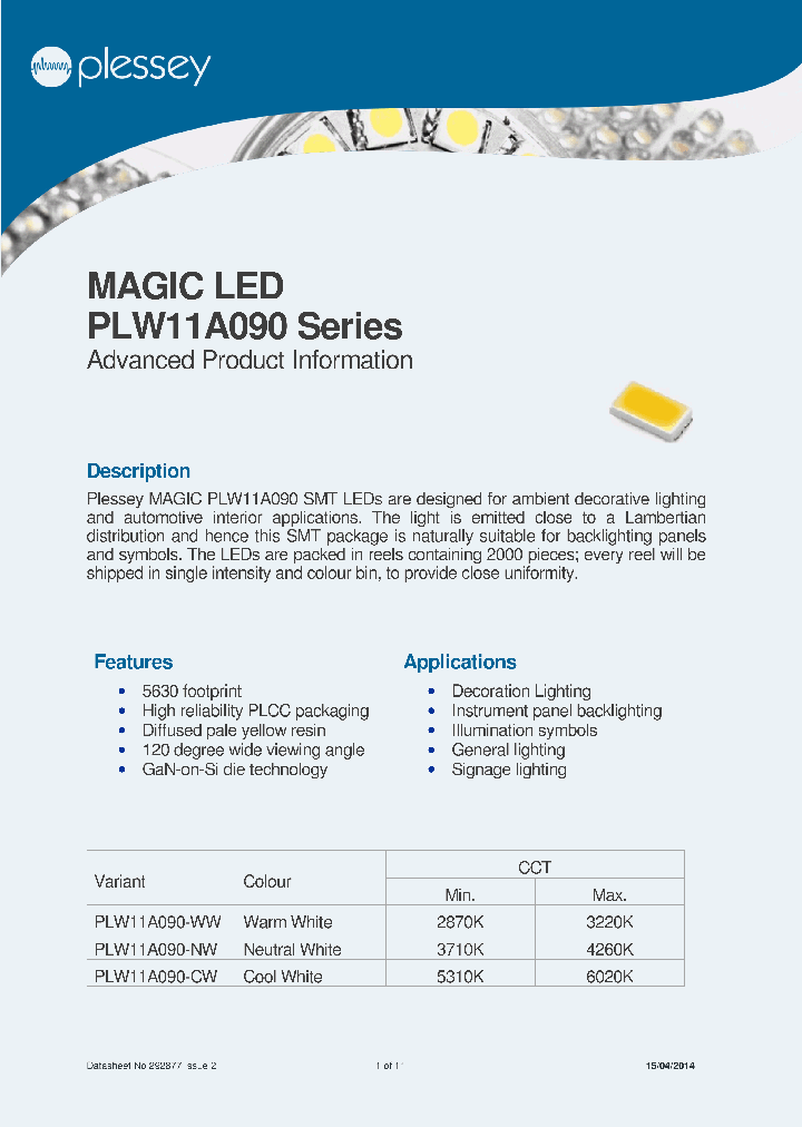 PLW11A090-CW_7845436.PDF Datasheet