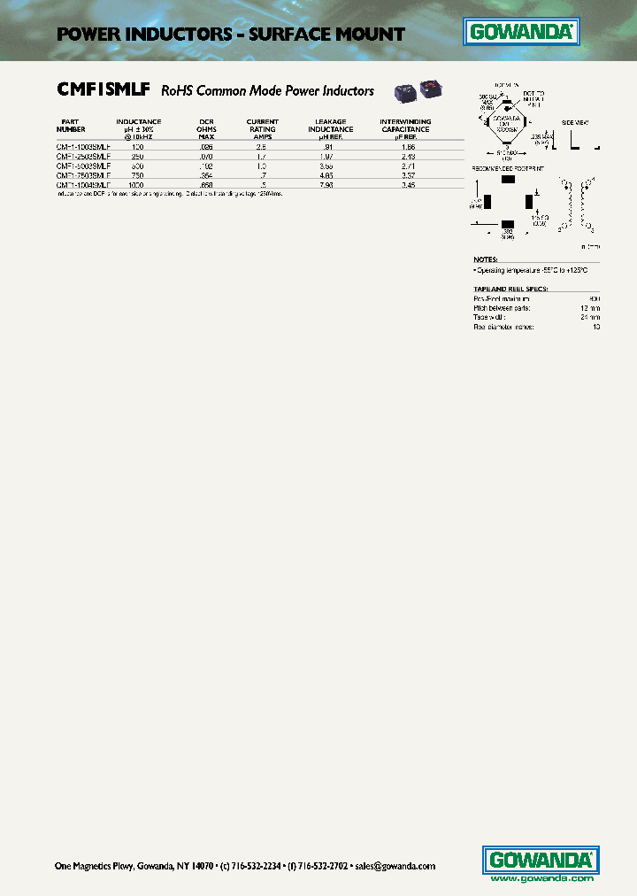 CMF1-1003SMLF_7781254.PDF Datasheet