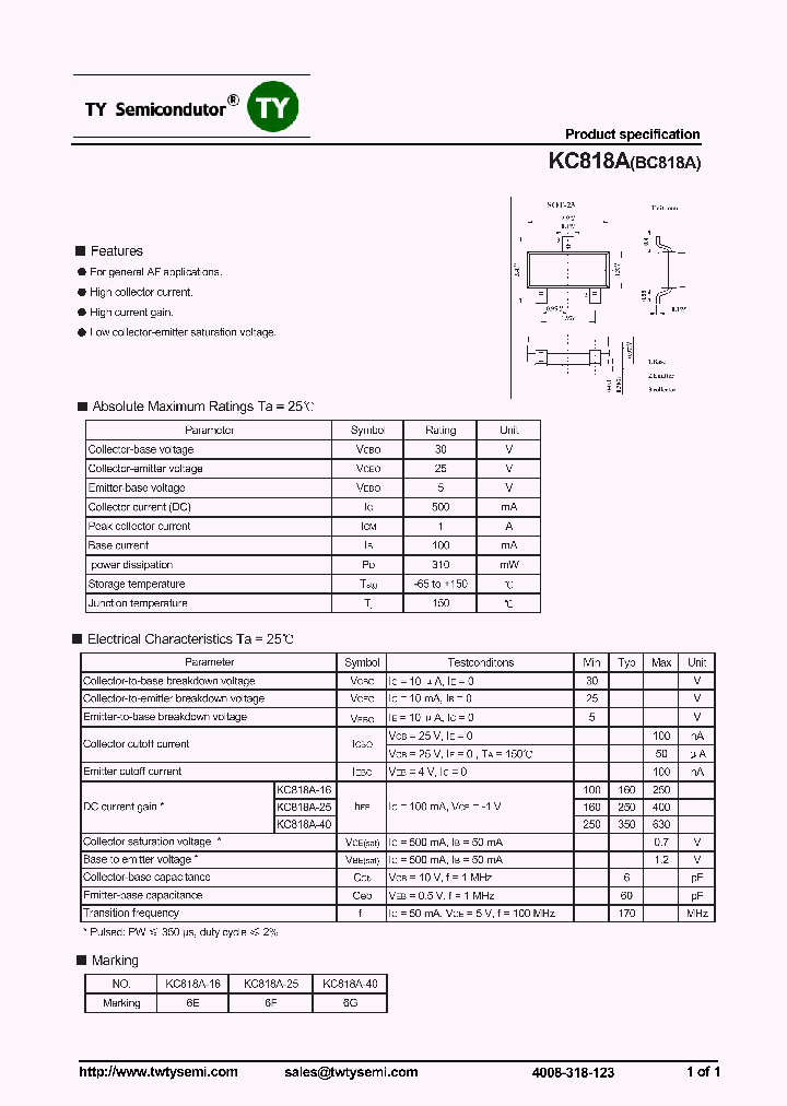 BC818A_7846987.PDF Datasheet