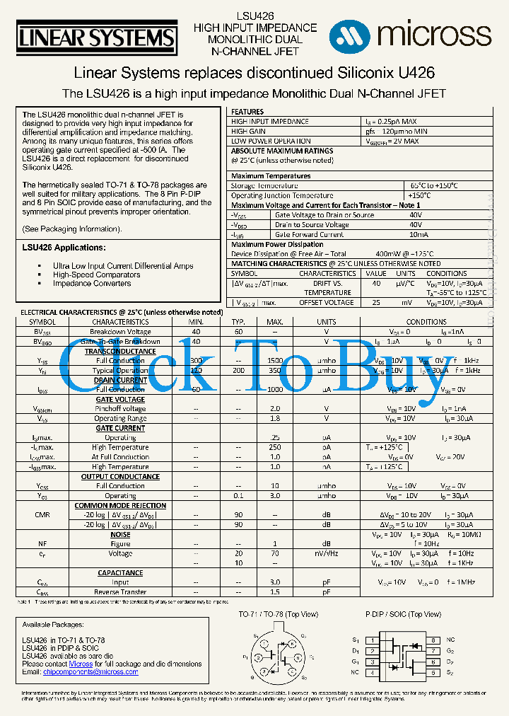LSU426_7764054.PDF Datasheet
