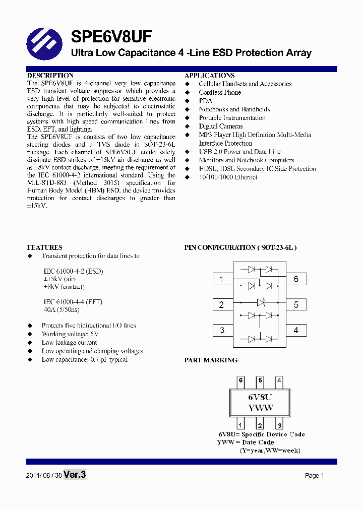 SPE6V8UF11_7862036.PDF Datasheet