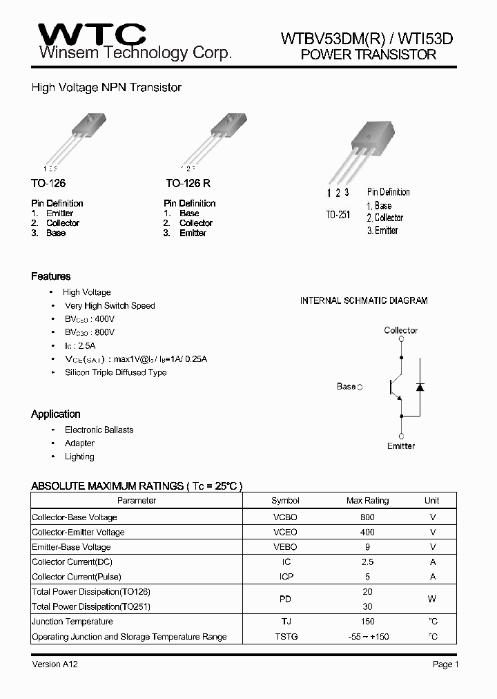 WTBV53DM_7770756.PDF Datasheet