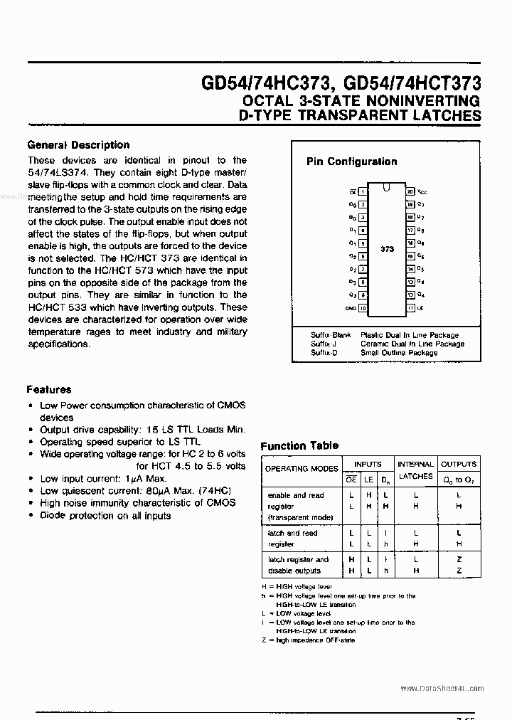 GD54HCT373_7771373.PDF Datasheet