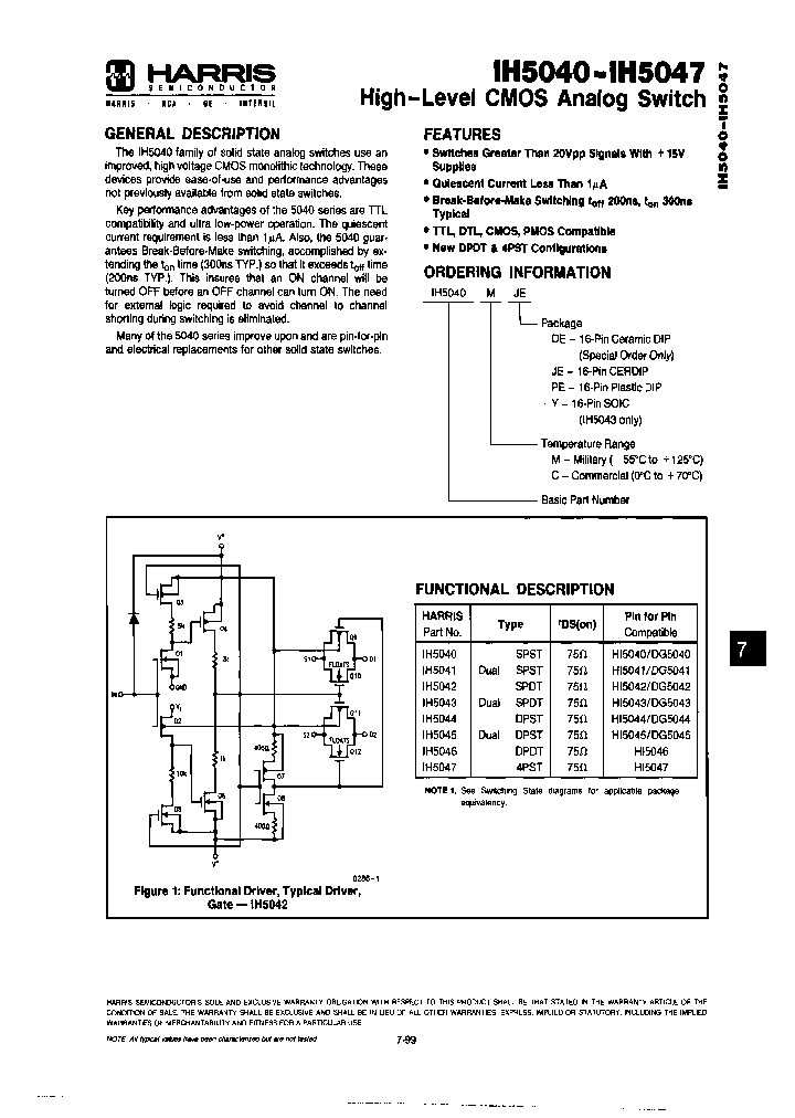 IH5046CDE_7826289.PDF Datasheet