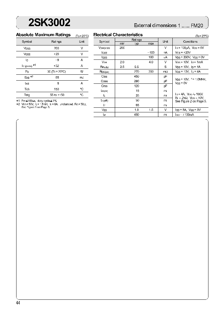 2SK3002_7833245.PDF Datasheet