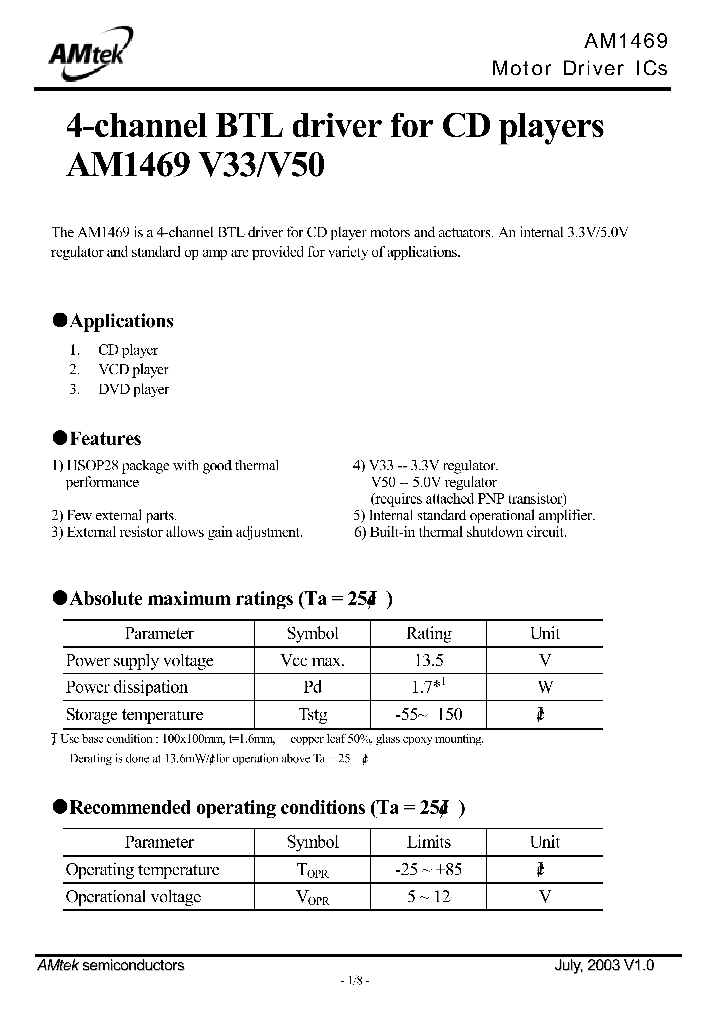 AM1469_7774932.PDF Datasheet