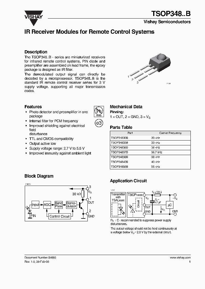 TSOP34830B_7857529.PDF Datasheet