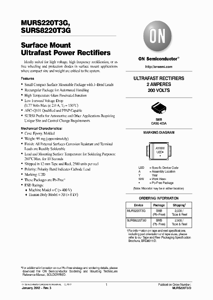 SURS8220T3G_7878837.PDF Datasheet