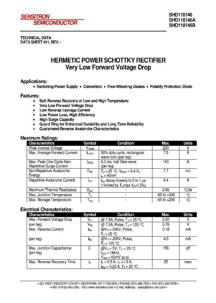SHD118146_7886780.PDF Datasheet