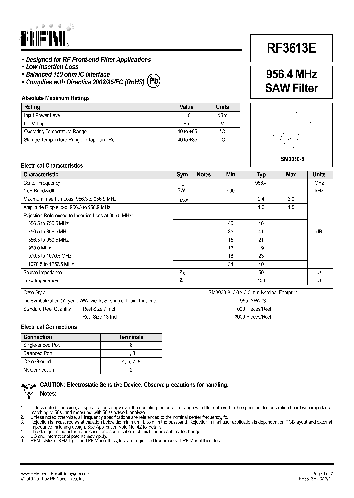 RF3613E_7888570.PDF Datasheet