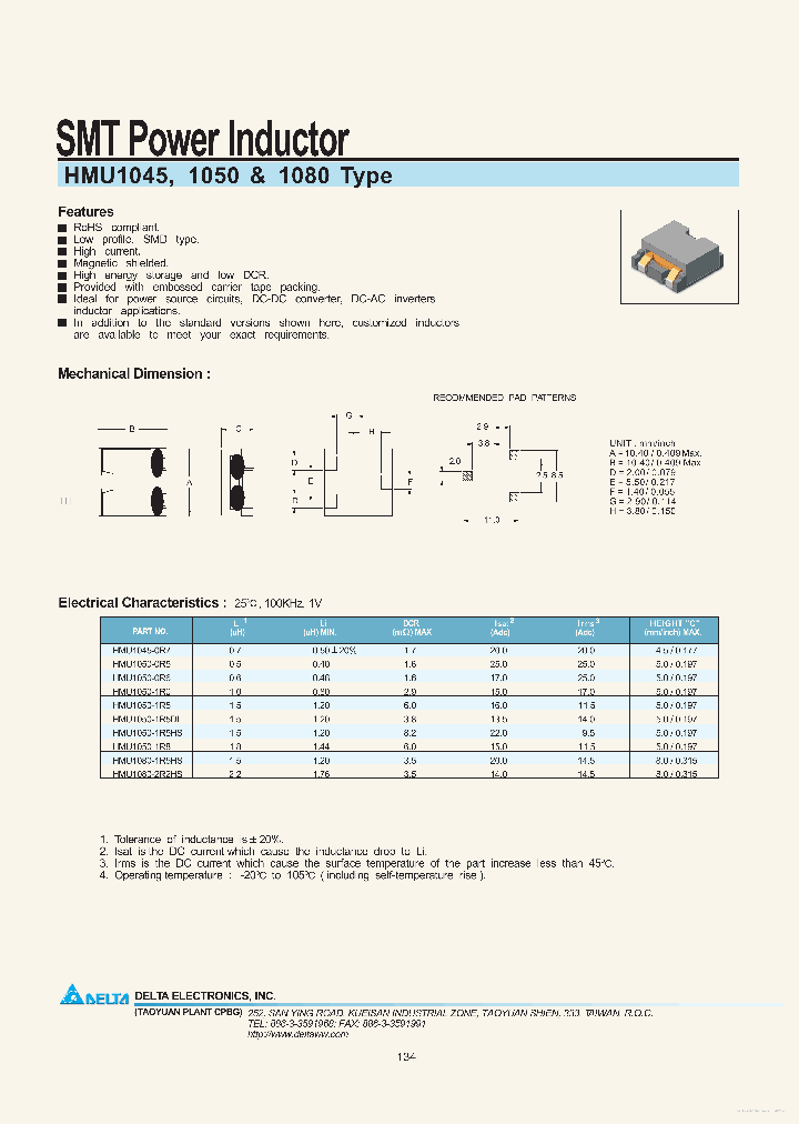 HMU1050_7784357.PDF Datasheet