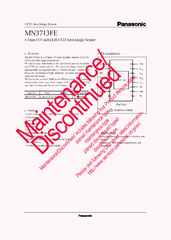 MN3713FE_7911883.PDF Datasheet