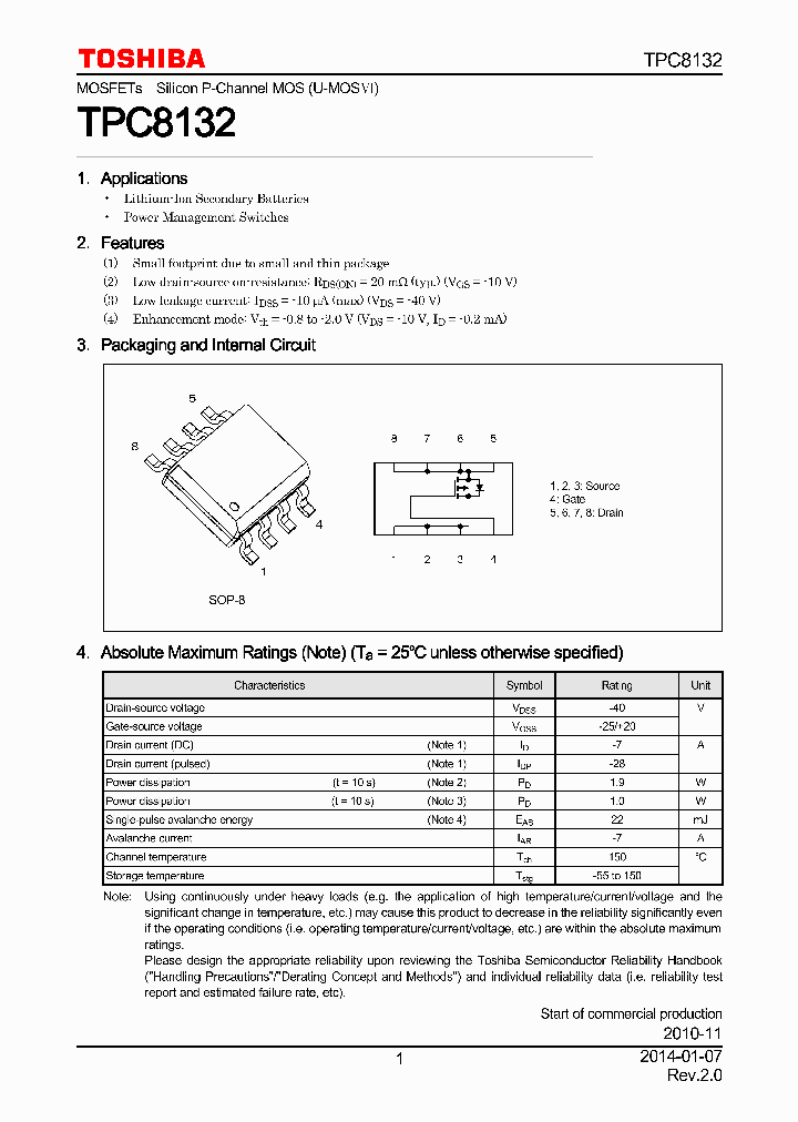 TPC8132_7913942.PDF Datasheet