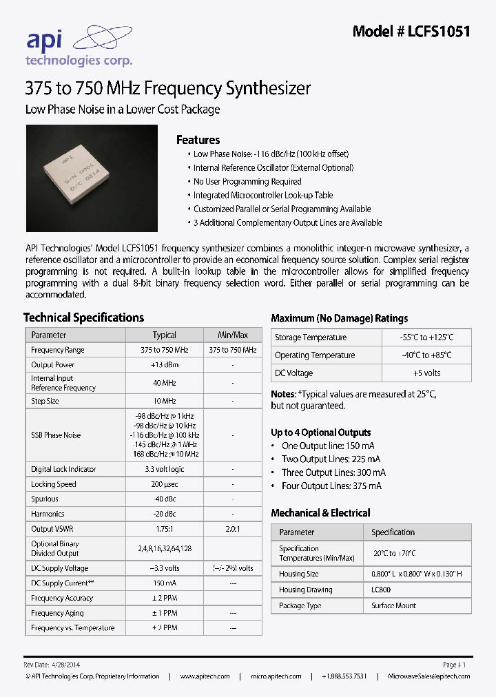 LCFS1051_7786215.PDF Datasheet