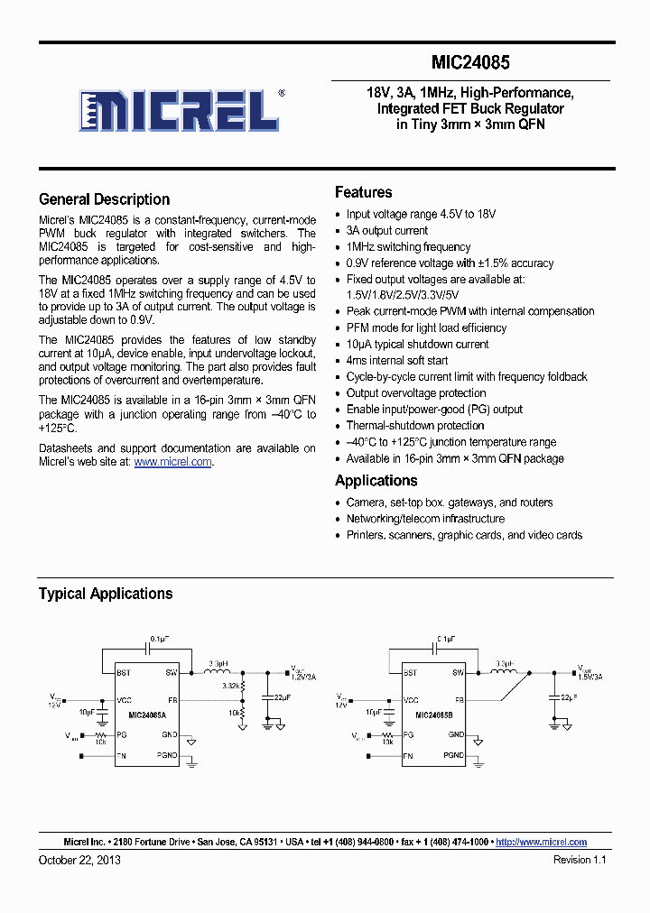 MIC24085EYML_7923856.PDF Datasheet