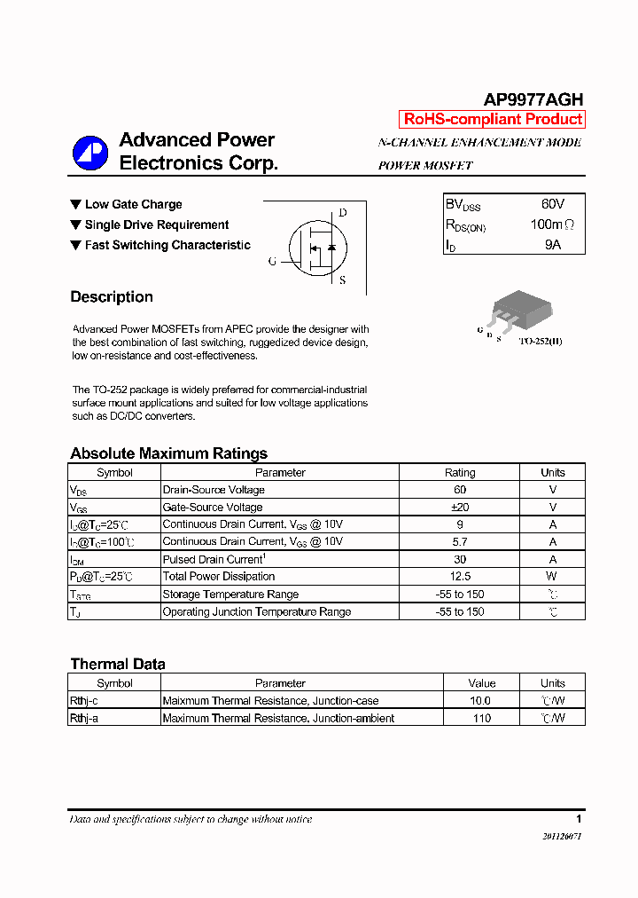 AP9977AGH_7927009.PDF Datasheet