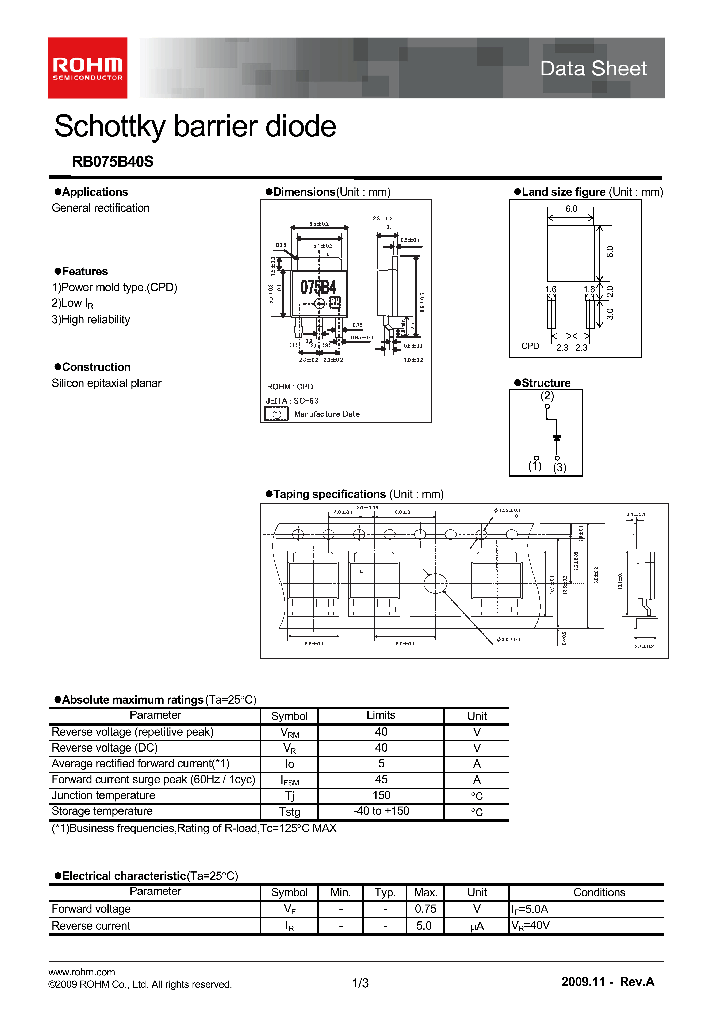 RB075B40S09_7929264.PDF Datasheet