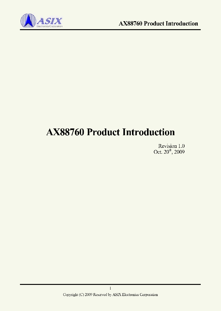 AX88760_7930958.PDF Datasheet