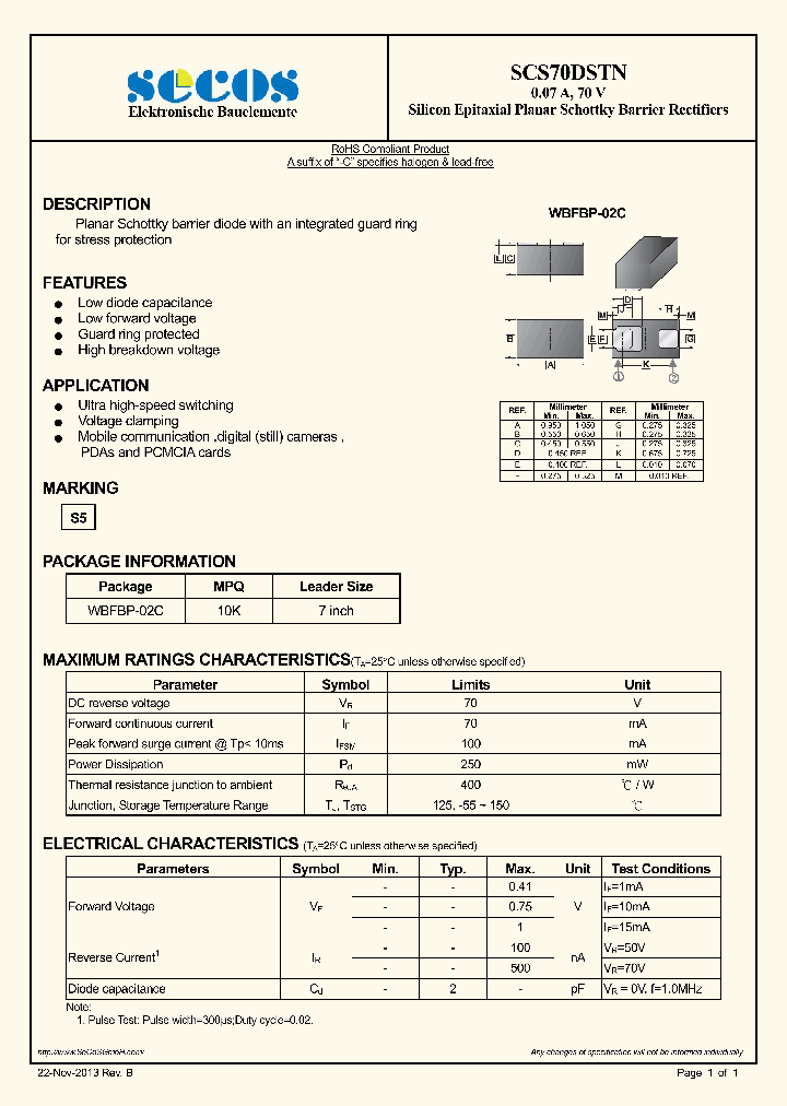 SCS70DSTN_7931356.PDF Datasheet