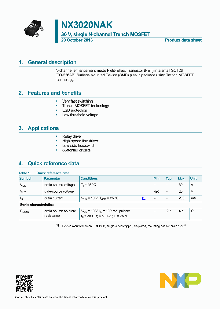 NX3020NAK_7935002.PDF Datasheet