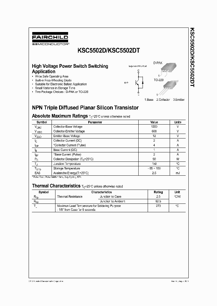 KSC5502DTM_7950366.PDF Datasheet