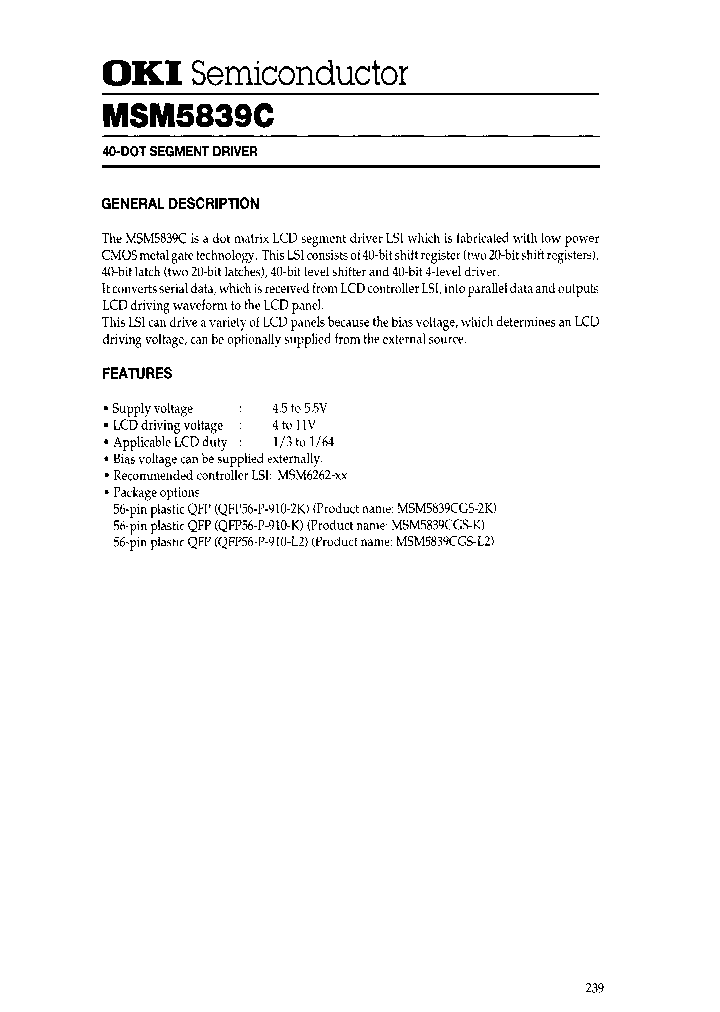 MSM5839CGS-2K_7964128.PDF Datasheet