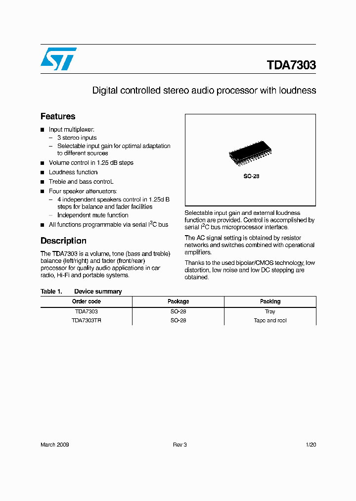 TDA7303TR_7964675.PDF Datasheet