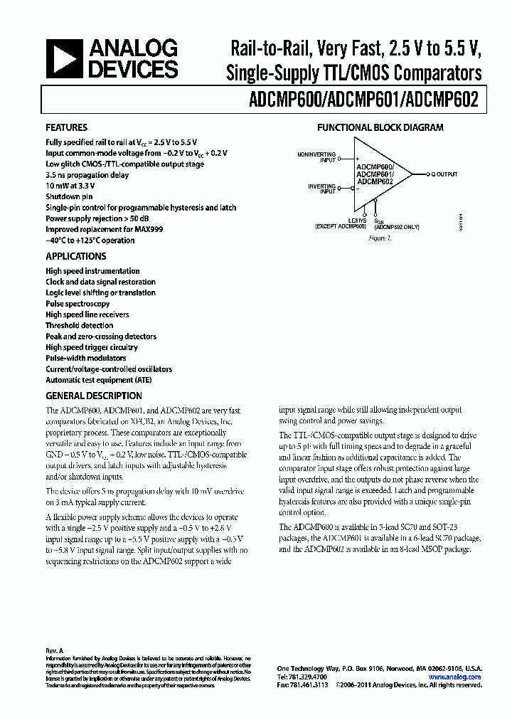 ADCMP602_7970738.PDF Datasheet