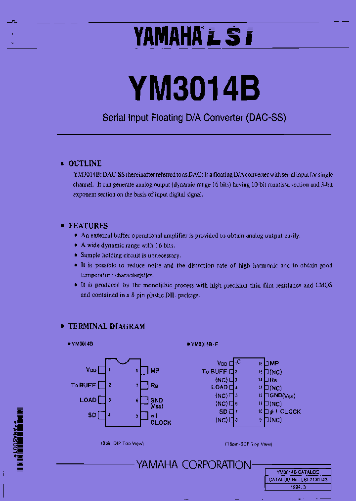 YM3014B_7995890.PDF Datasheet
