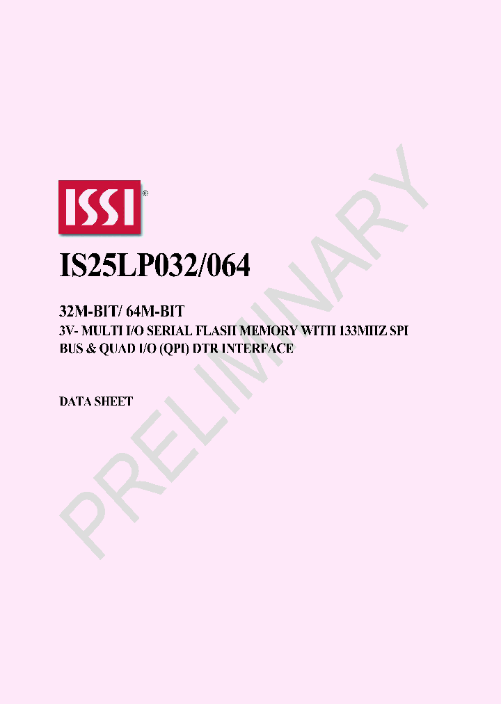 IS25LP064_7806249.PDF Datasheet