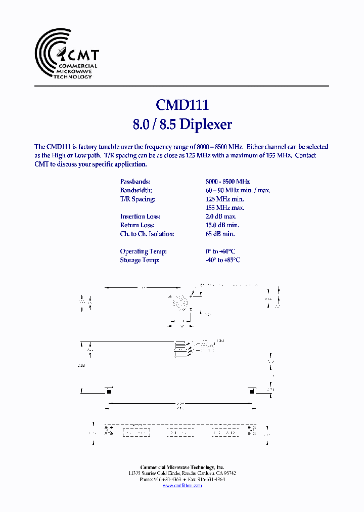 CMD111_7999623.PDF Datasheet