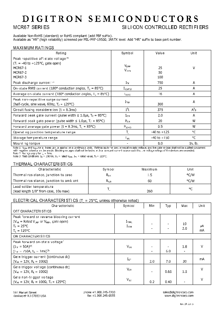 MCR67-1_8003415.PDF Datasheet