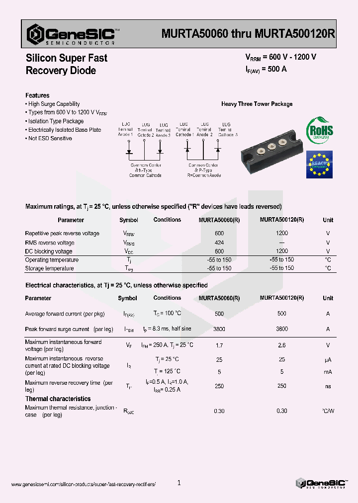 MURTA500120R_8002461.PDF Datasheet
